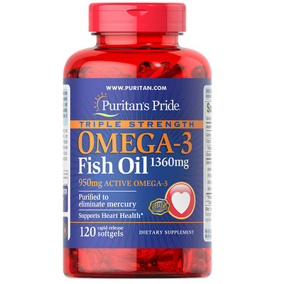 Omega 3 Fish Oil 1360 Mg - 120 Softgels