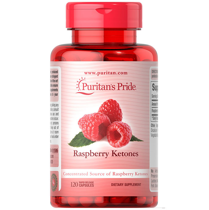 Puritan Pride   - Raspberry Ketones 100 Mg - 120 Capsules
