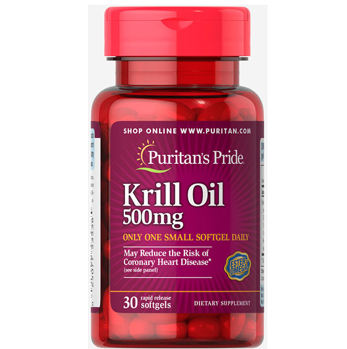 Puritan Pride   - Red Krill Oil 500 Mg ( 86 Mg Active Omega-3)
