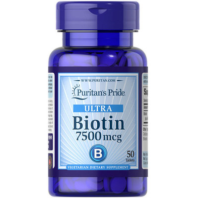 Biotin 7500 mcg - 50 Tablet