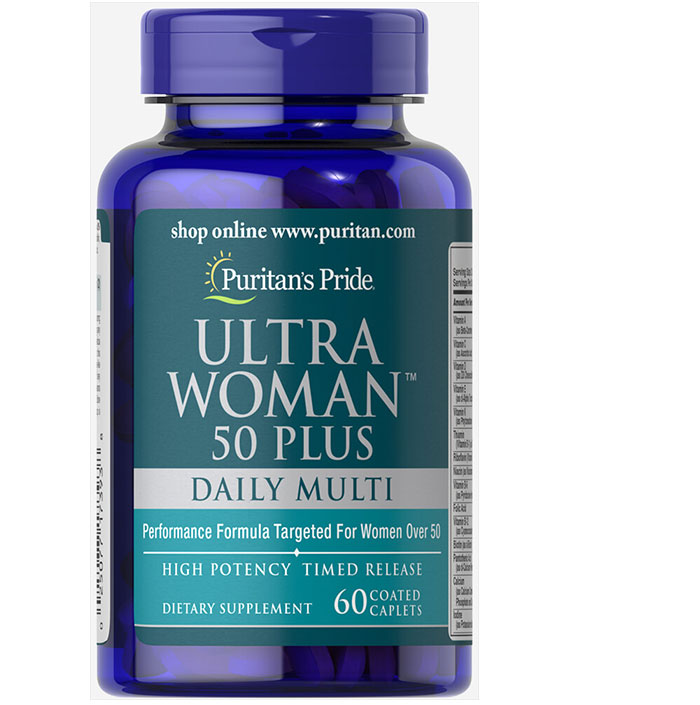Puritan Pride   - Ultra Woman 50 Plus Multi-Vitamin