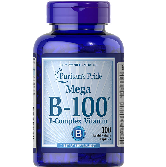 Puritan Pride   - Vitamin B-100 Complex