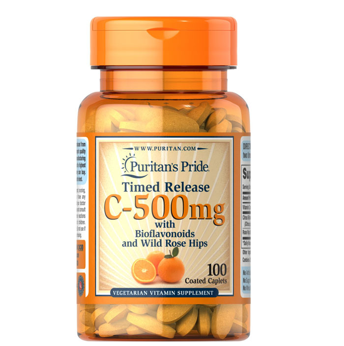 Puritan Pride   - Vitamin C-500 with Bioflavonoids and Wild Rose Hips
