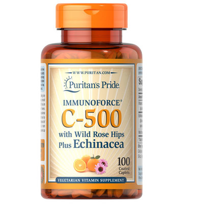 Vitamin C-500 with Rose Hips plus Echinacea