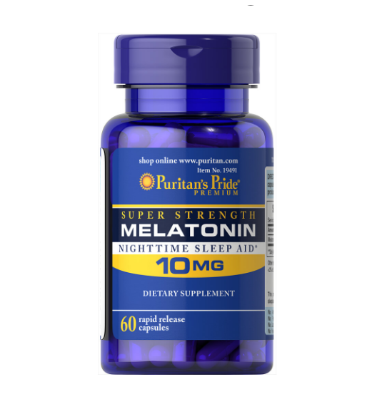 Puritan's Pride   - Super Strenght Melatonin 10 mg