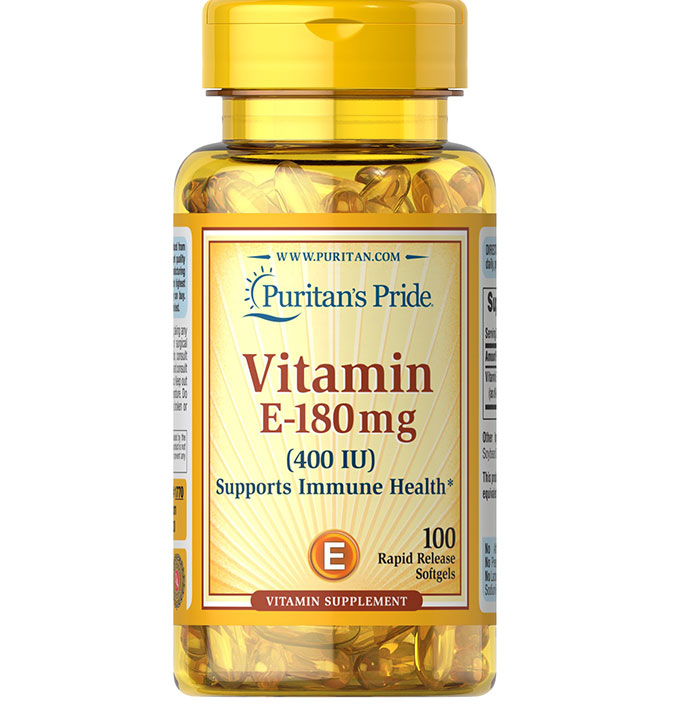 Puritan Pride   - Vitamin E-180 Mg