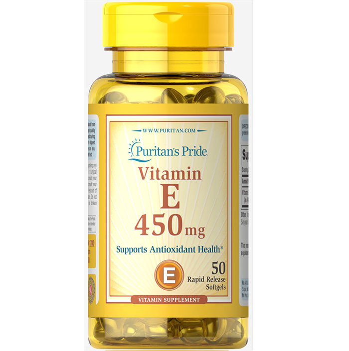 Puritan Pride   - Vitamin E-450 Mg
