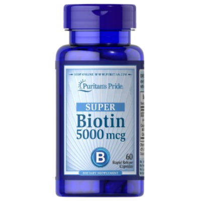 Super Biotin 5000 Mcg 60 Capsules