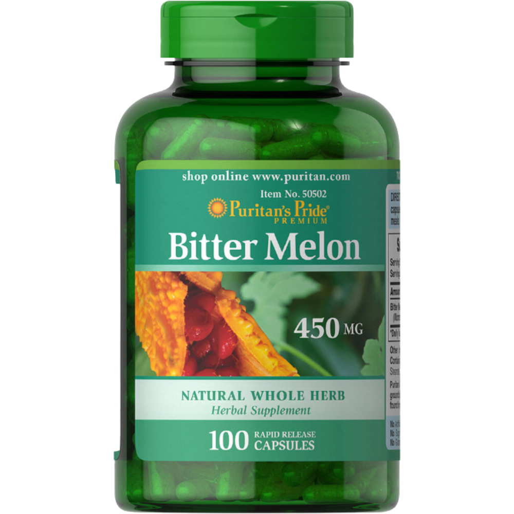 Puritan Pride   - Bitter Melon 450 mg