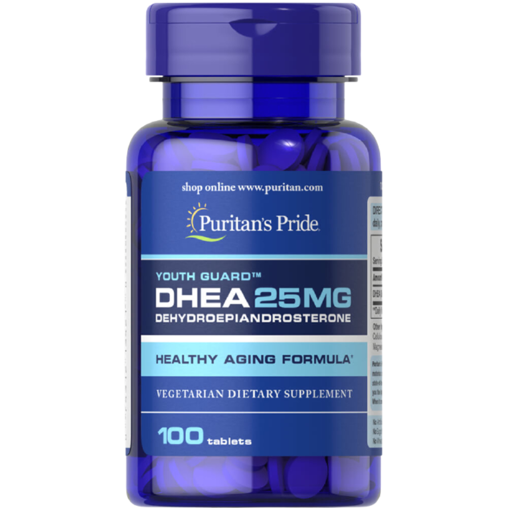 Puritan Pride   - DHEA 25 Mg 100 Tablets