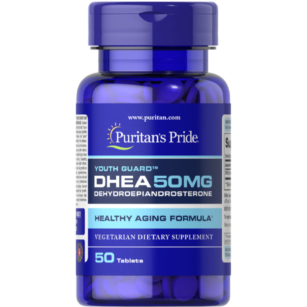 Puritan Pride   - DHEA 50 Mg 50 Tablets