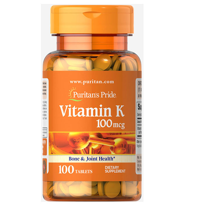Puritan Pride   - Vitamin K 100 Mg