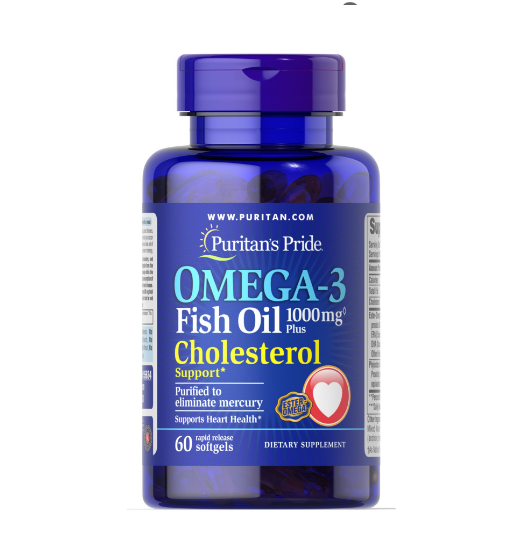 Puritan's Pride   - Omega-3 Fish Oil  1000 mg
