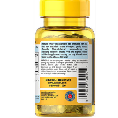 Vitamin E-268 Mg Mixed Tocopherols Natural 