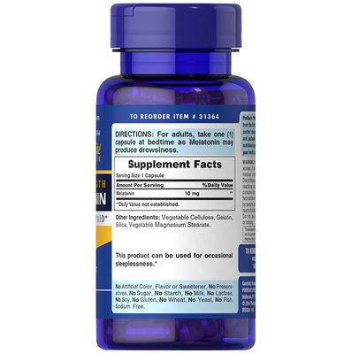 Melatonin 10 Mg - 120 Capsules