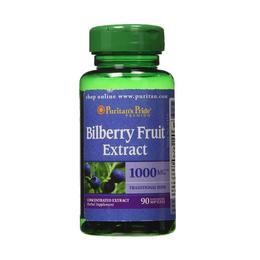 Bilberry Fruit Extract 1000 mcg