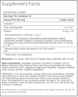 Double Glucosamine, Chondroitin & MSM 120 Caplets